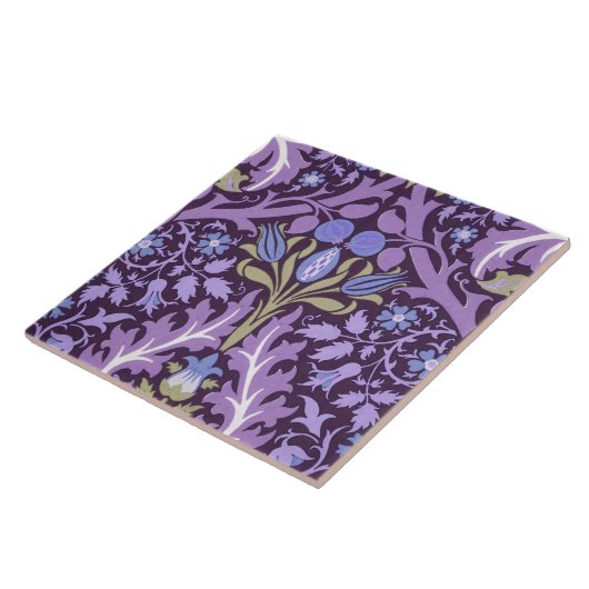 William Morris "Garden Blätter" 2 Fliese (Seite)