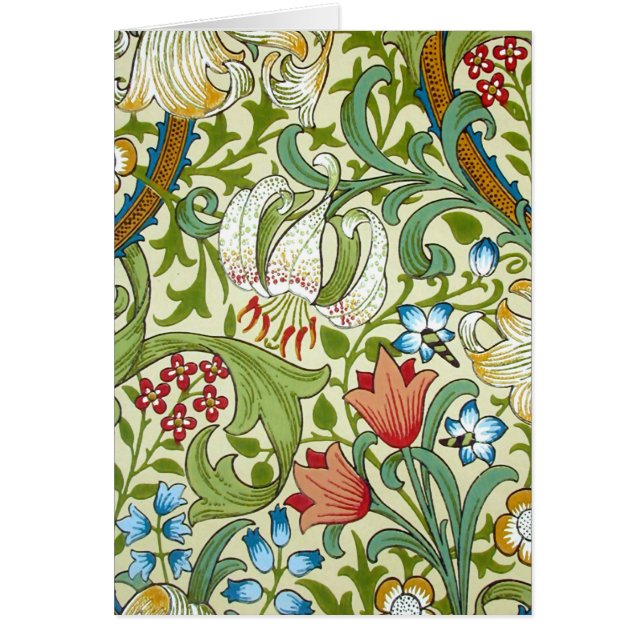 William Morris Garden Lily Wallpaper (Vorne)