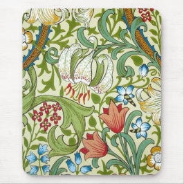William Morris Garden Lily Wallpaper Mousepad