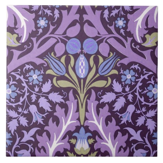 William Morris “Gartenblätter” 2 Fliese (Vorderseite)