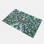 William Morris “Gartenblätter” 3 Fußmatte (Schrägansicht)