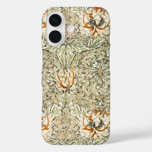 William Morris Geißblatt Blumen Wallpaper iPhone 16 Hülle