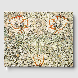 William Morris Geißblatt-Blumen-Wallpaper Gästebuch