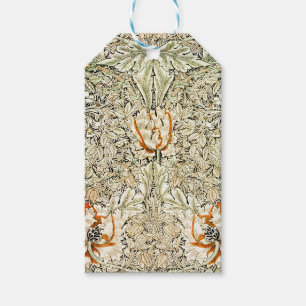 William Morris Geißblatt Blumen Wallpaper Geschenkanhänger