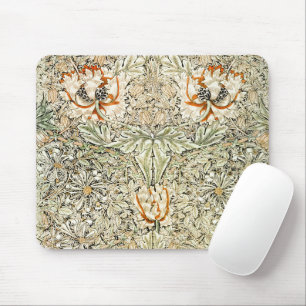 William Morris Geißblatt Blumen Wallpaper Mousepad