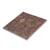 William Morris, Geißblatt, florales Muster, Kunst Fliese (Seite)