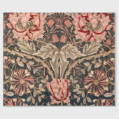 William Morris Geißblatt Geschenkpapier (Flach)