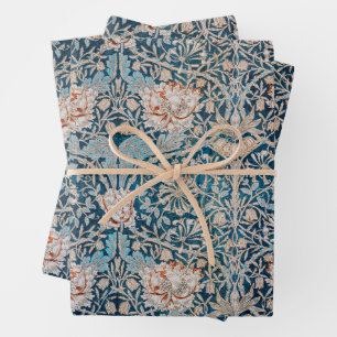 William Morris, Geißblatt Geschenkpapier Set