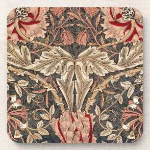 William Morris-Geißblatt Getränkeuntersetzer
