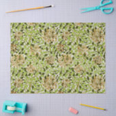 William Morris Geißblatt Grüne Blumen Seidenpapier (Basteln)