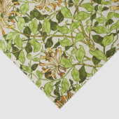 William Morris Geißblatt Grüne Blumen Seidenpapier (Detail)