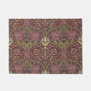 William Morris, Geißblatt, mit Blumen. Muster, Fußmatte