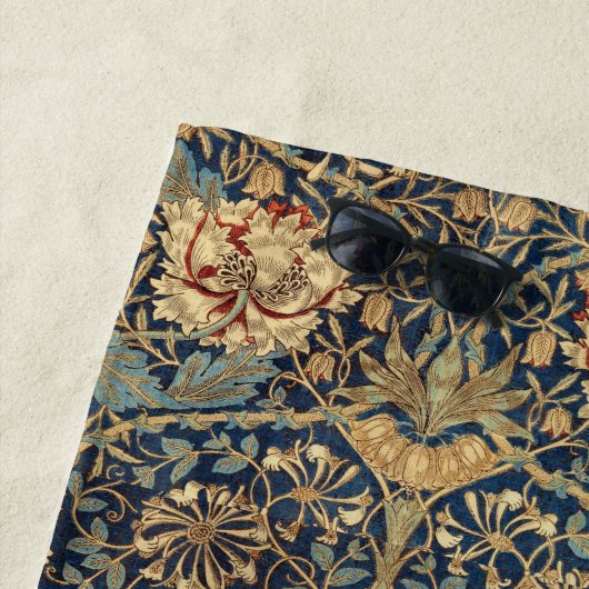 William Morris Geißblatt Strandtuch (Beispiel)