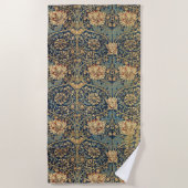 William Morris Geißblatt Strandtuch (Vorderseite)