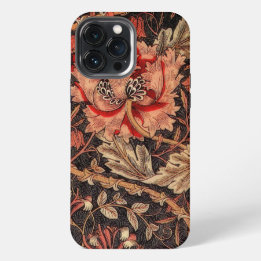 William Morris Geißblatt Vintage-Muster iPhone 13 Pro Max Hülle