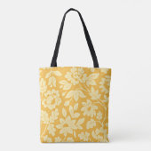 William Morris Gelbes Blumenmuster Tasche (Rückseite)