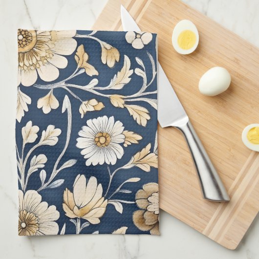 William Morris Geschirrtuch (Viertel Falte)