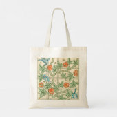 William Morris Gitter-Victorian-Tapete Tragetasche (Rückseite)
