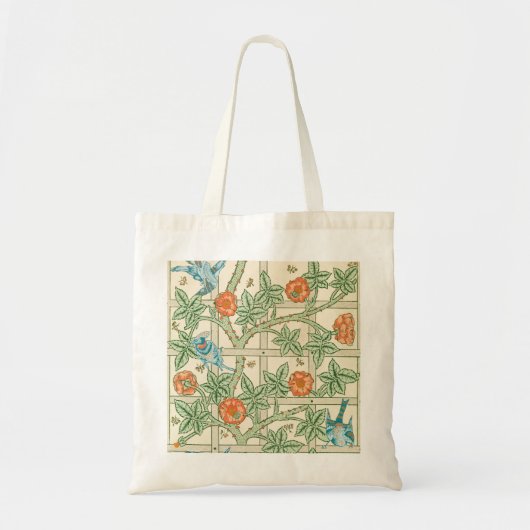 William Morris Gitter-Victorian-Tapete Tragetasche (Vorne)