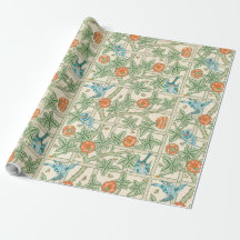 William Morris Gitter viktorianische Tapete