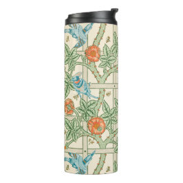 William Morris Gitter-Viktorianische Tapete Thermosbecher