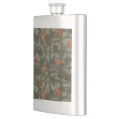 William Morris Gitter-Wallpaper-Kunst Flachmann (Links)