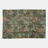William Morris Gitter-Wallpaper-Kunst Geschirrtuch (Horizontal)