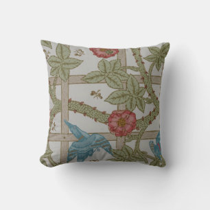 William Morris Gitter-Wallpaper-Kunst Kissen
