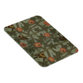 William Morris Gitter-Wallpaper-Kunst Magnet (Rechte Seite)