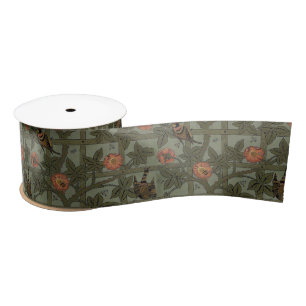 William Morris Gitter-Wallpaper-Kunst Satinband