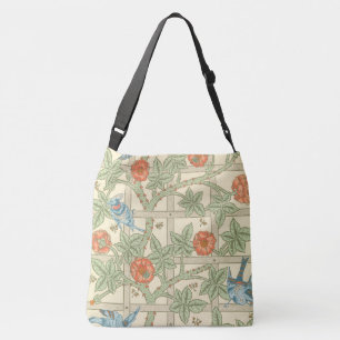 William Morris Gittermuster Tragetaschen Mit Langen Trägern