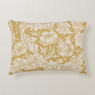 William Morris Gold Bachelors Button Floral Dekokissen