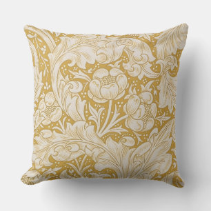 William Morris Gold Bachelors Button Floral Kissen