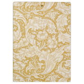 William Morris Gold Bachelors Button Floral Klemmbrett (Rückseite)