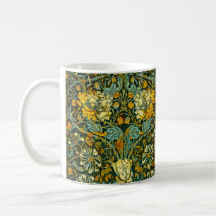 William Morris Gold Jelängerjelieber Blumen Tapete Kaffeetasse