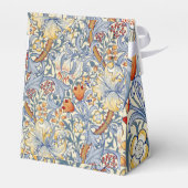 William Morris Gold Lily Favor Box Geschenkschachtel (Rückseite)
