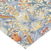 William Morris Gold Lily Victorian Botanical Tischdecke (Schrägansicht)