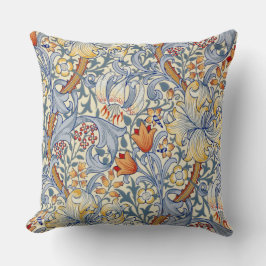 William Morris Gold Lily Victorian Wallpaper Kissen