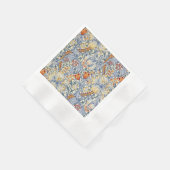 William Morris Gold Lily Viktorianisch Wallpaper Serviette (Ecke)