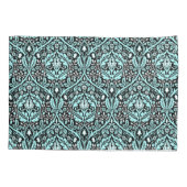 William Morris Golden Bough in Blue Shades Kissenbezug (Rückseite)