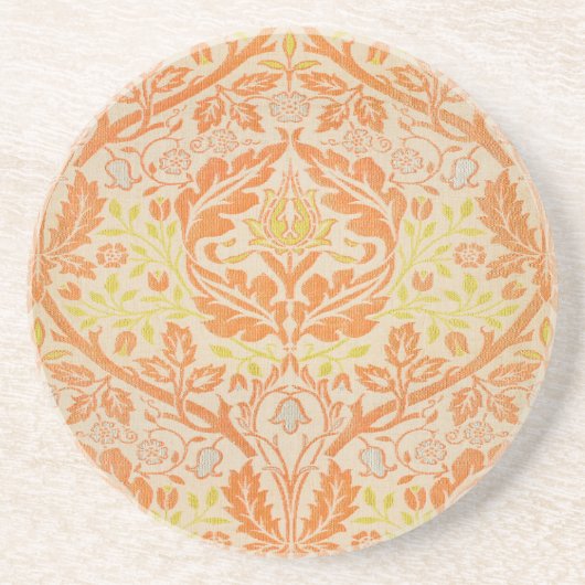 William Morris Golden Bough Muster Vintage Kunst Getränkeuntersetzer (Vorne)
