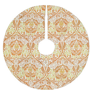 William Morris Golden Bough Orange Florale Kunst Polyester Weihnachtsbaumdecke