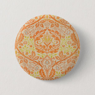 William Morris Golden Bough TapestPattern Button