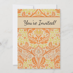 William Morris Golden Bough TapestPattern Einladung