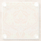 William Morris Golden Bough TapestPattern Glasuntersetzer (Rückseite)