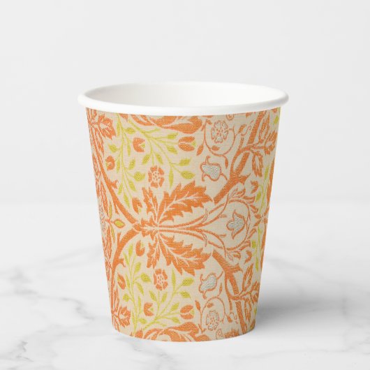 William Morris Golden Bough TapestPattern Pappbecher (Vorderseite)