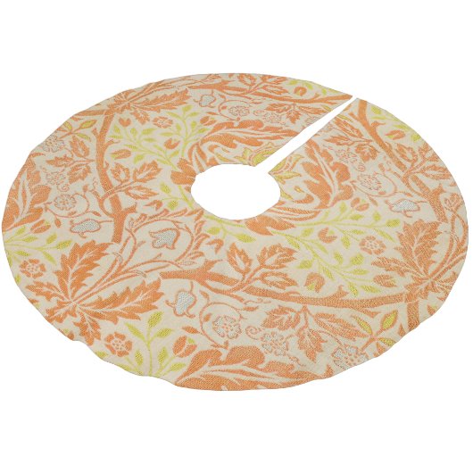 William Morris Golden Bough TapestPattern Polyester Weihnachtsbaumdecke (Schrägansicht)