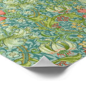 William Morris "Golden Lily" 1 Poster (Ecke)