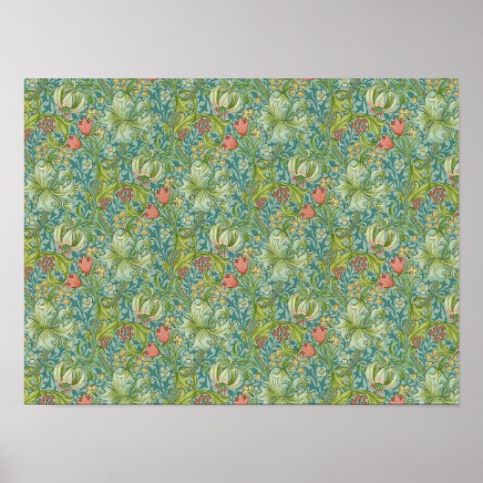 William Morris "Golden Lily" 1 Poster (Vorne)