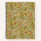 William Morris "Golden Lily" 2 Notizblock (Vorderseite)
